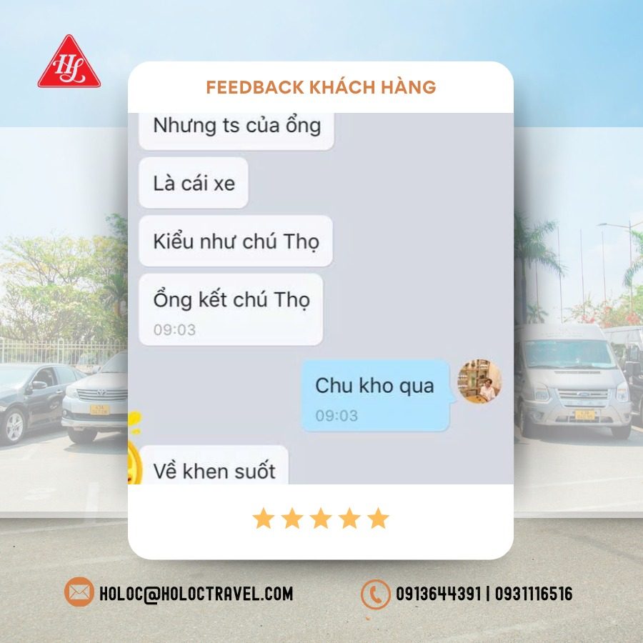 Khách Hàng Đánh Giá Về Nhà Xe Hồ Lộc Khách Hàng Đánh Giá Về Nhà Xe Hồ Lộc