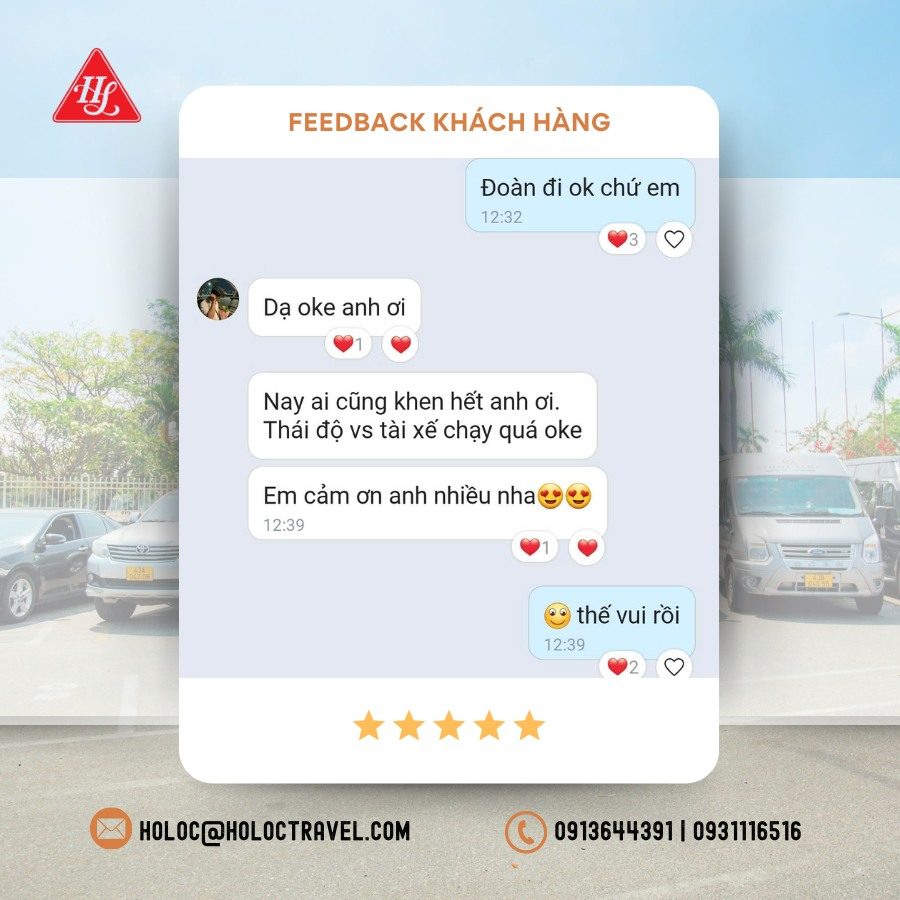 Khách Hàng Đánh Giá Về Nhà Xe Hồ Lộc Khách Hàng Đánh Giá Về Nhà Xe Hồ Lộc